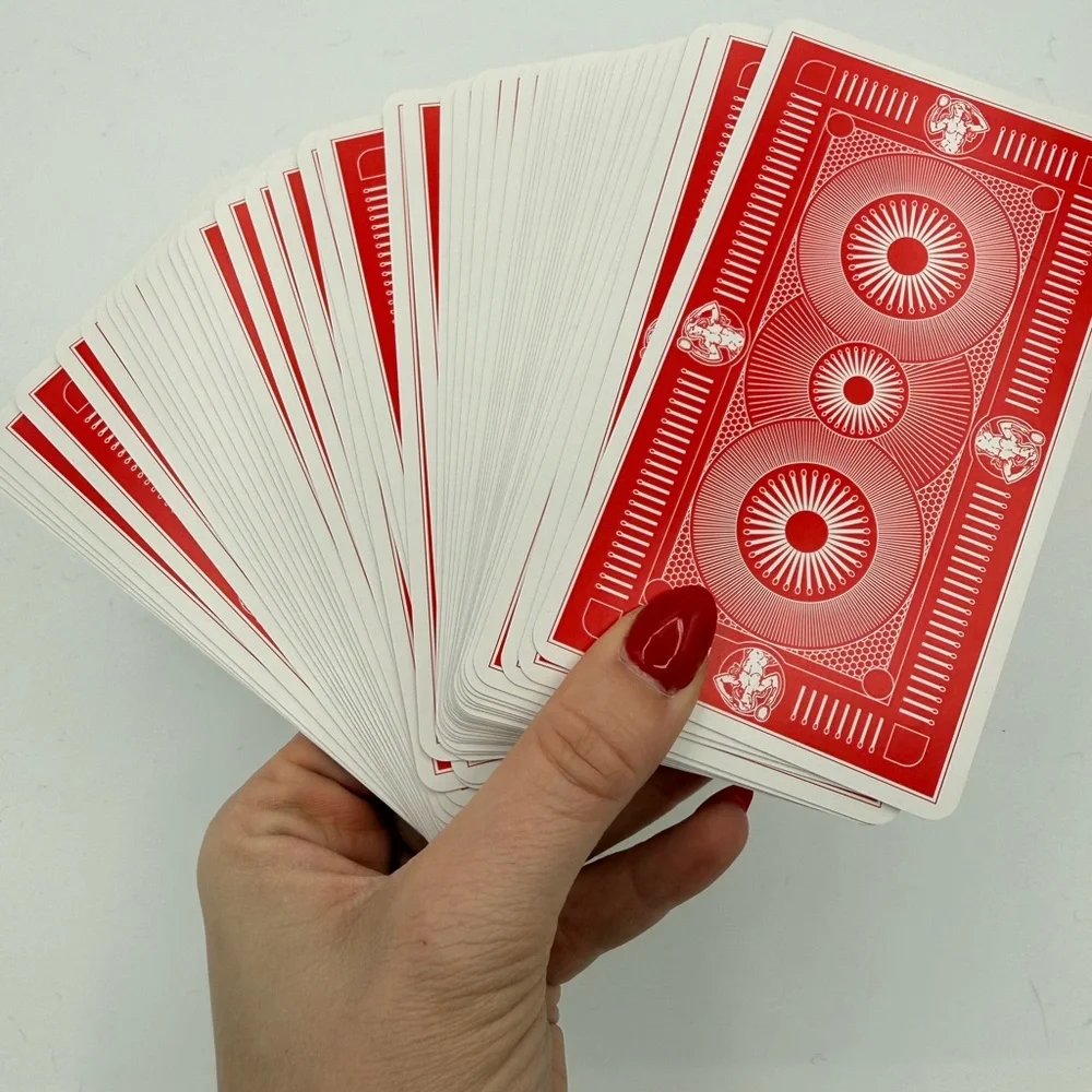 Rare Bottega Veneta Red Card Deck - Picture 6 of 6